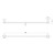 Vivid MKII Single Towel Rail 800mm Brushed Carbon