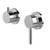 Vivid MKII Shower / Bath Diverter Mixer Complete Kit Chrome