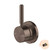 Vivid MKII Shower / Wall Mixer Pin Up Brushed Bronze