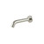Vivid MKII Wall Basin / Bath Outlet 200mm Curved Brushed Nickel