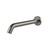 Vivid MKII Wall Basin / Bath Outlet 240mm Curved Brushed Carbon