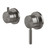 Vivid MKII Shower / Bath Diverter Mixer Complete Kit Brushed Carbon