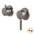 Vivid MKII Shower / Bath Diverter Mixer Brushed Carbon