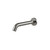 Vivid MKII Wall Basin / Bath Outlet 200mm Curved Brushed Carbon