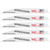 Sawzall The Wrecker  Demolition 230mm 9 Inch 7/11TPI Blade  5 Pack