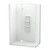 Raya Shower Enclosure Kit 1400 x 900 2 Sided 1400 Side Moulded Chrome