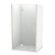 Raya Shower Enclosure Kit 1200 x 1000 3 Sided Flat Brushed Nickel