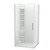Raya Shower Enclosure Kit 900 x 1000 2 Sided 1000 Door Corner Moulded Brushed Nickel