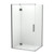 Raya Shower Enclosure Kit 1200 x 1000 2 Sided Flat Gun Metal