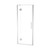 Raya Shower Door Set 900 3 Sided Chrome