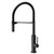 Konbu Semi-Professional Sink Mixer With 1 Function Handpiece Carbon Satin