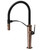 O'Rama Semi-Professional Sink Mixer With 2 Functions Handpiece PVD Brushed Copper Bronze