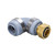 Push-Fit Female Elbow Swivel Adaptor 22mm x 3/4 Inch Lead Free