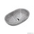 Marmo Oval Basin 550 Tundra Grey
