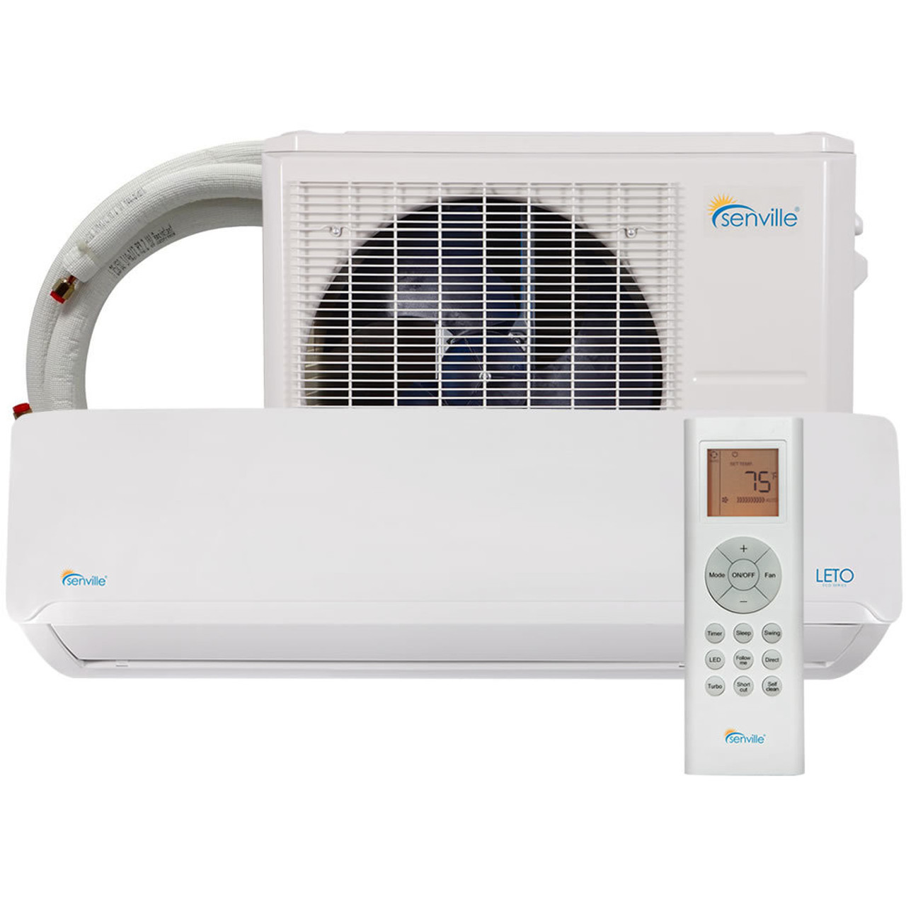 ●Kool E 9000 BTU Mini Split Air Conditioner - Heat Pump - SENL/09CD