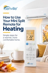 How to Use Your Mini Split Remote for Heating
