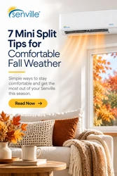 7 Mini Split Tips for Comfortable Fall Weather