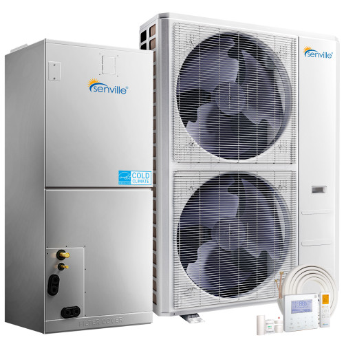 60000 BTU Central Air Conditioner Heat Pump System - SENDC-60HF