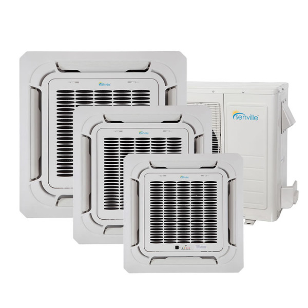 36000 BTU Tri-Zone Mini Split Air Conditioner - Heat Pump - SENA 