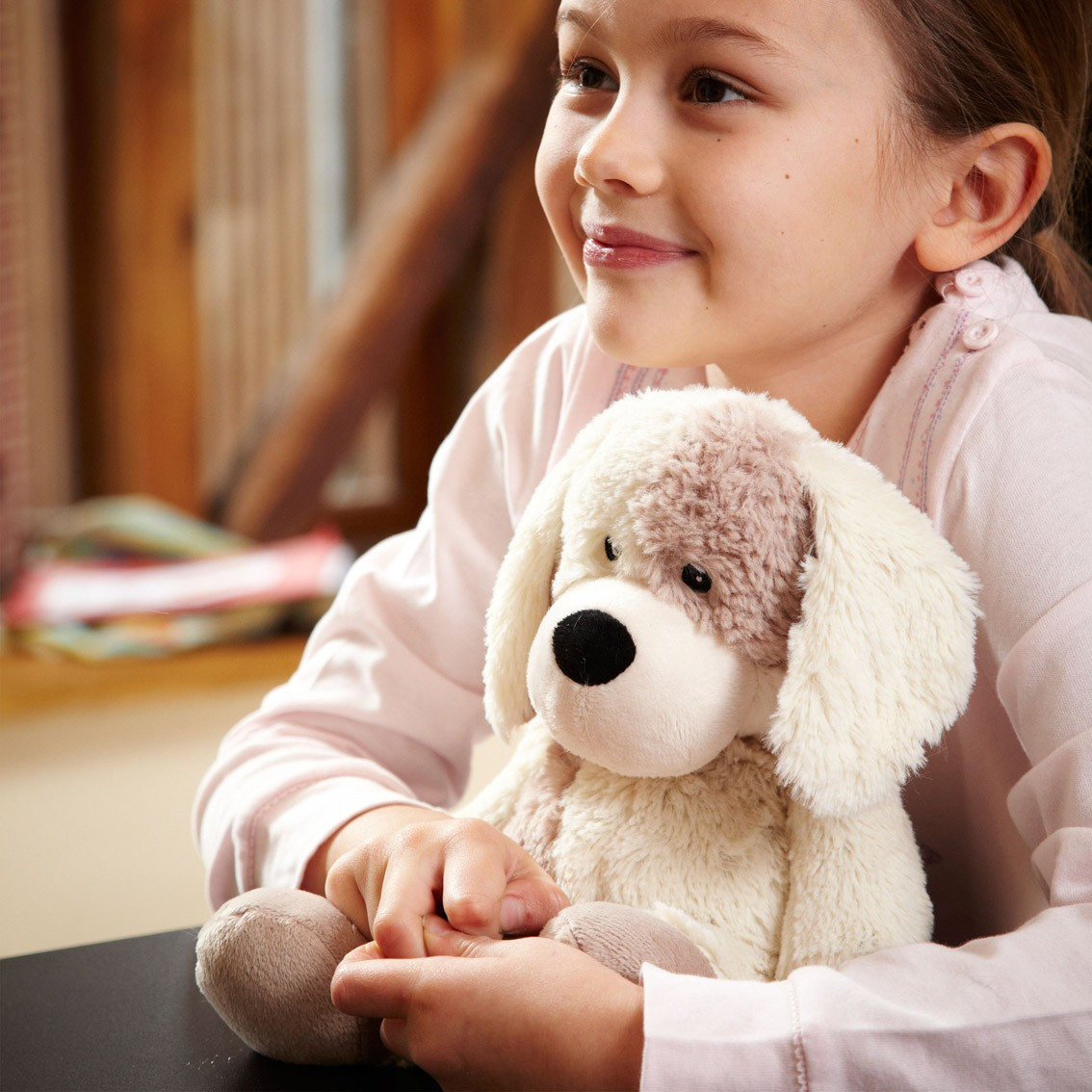 Warmies Cozy Plush Puppy Microwavable Toy | Heat Treats