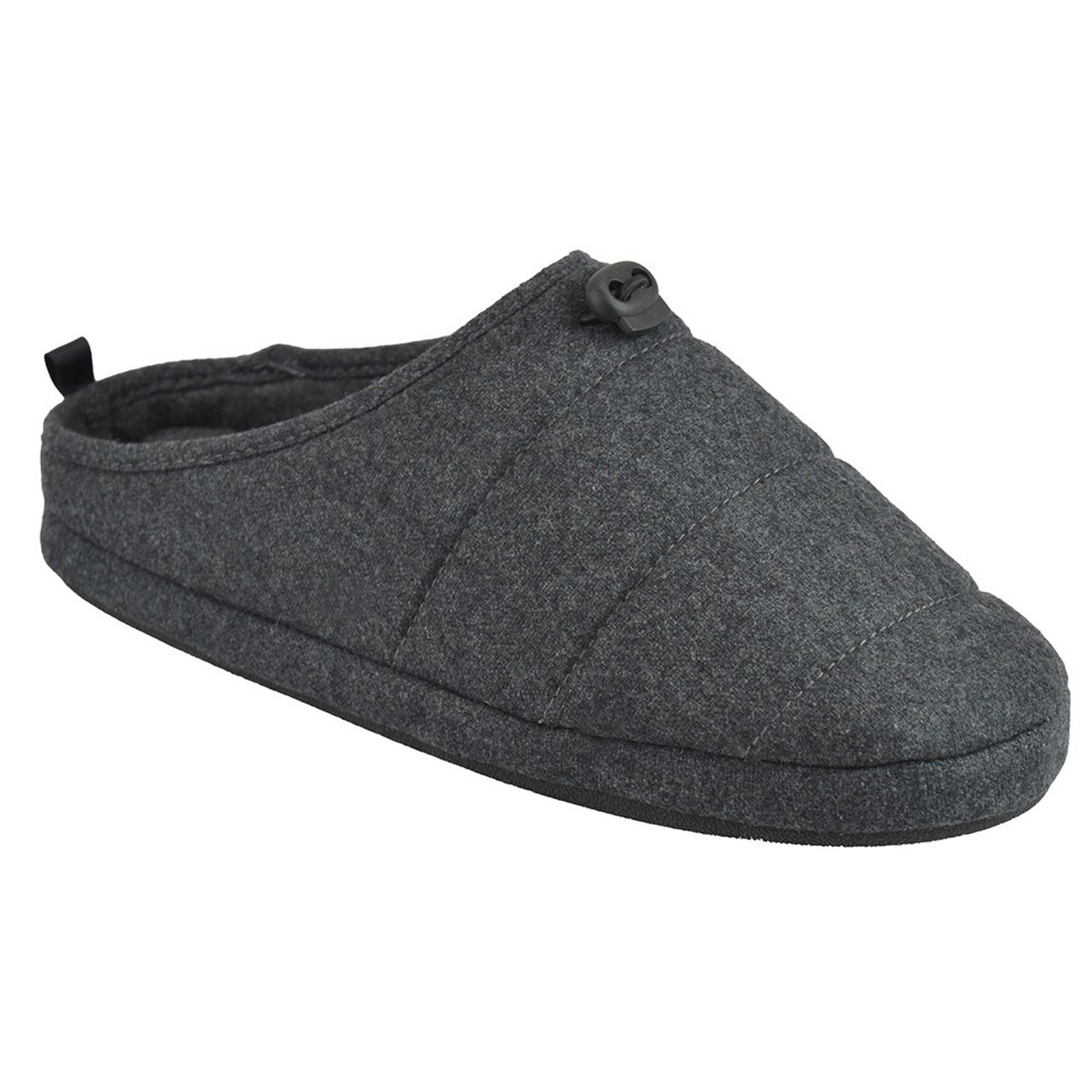 Mens on sale quilted slippers