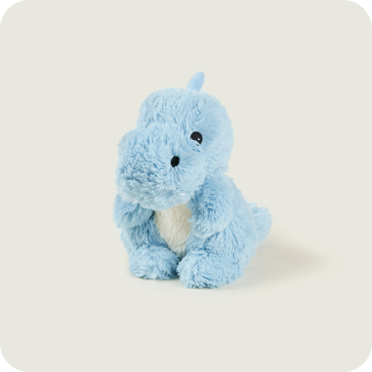 Warmies Cozy Plush Blue Baby Dinosaur Fully Microwavable Toy