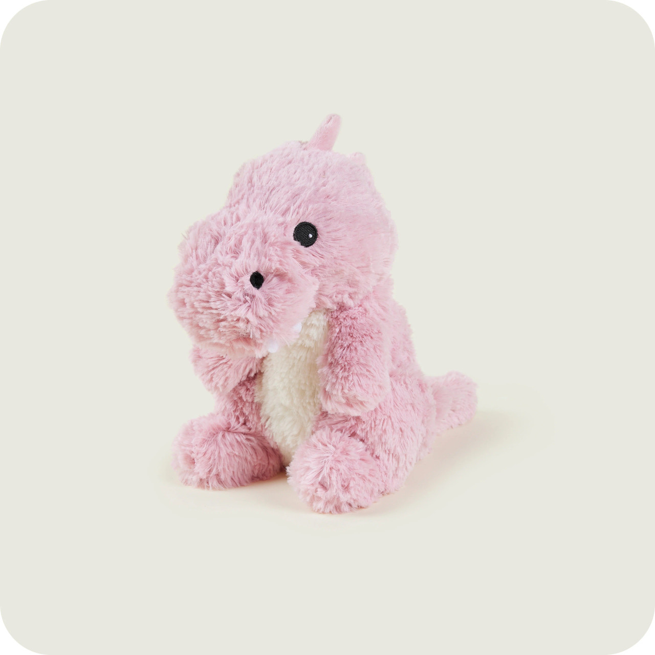 Pink dinosaur shop soft toy