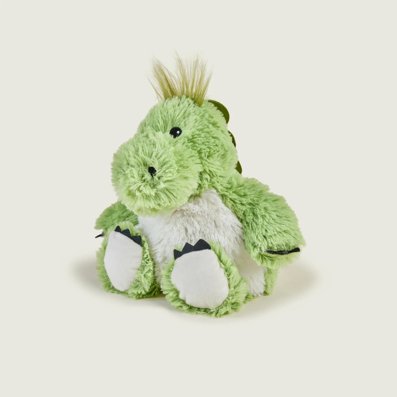 Warmies Cozy Plush Green Dinosaur Fully Microwavable Toy Heat Treats