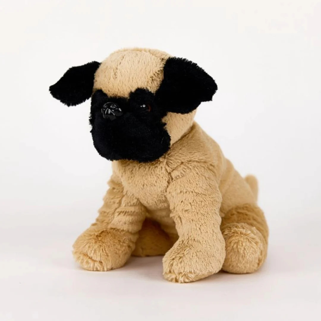 Warmies Cozy Plush Pug Fully Microwavable Toy Heat Treats