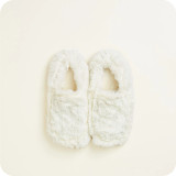 Warmies Cream Fur Microwavable Slippers