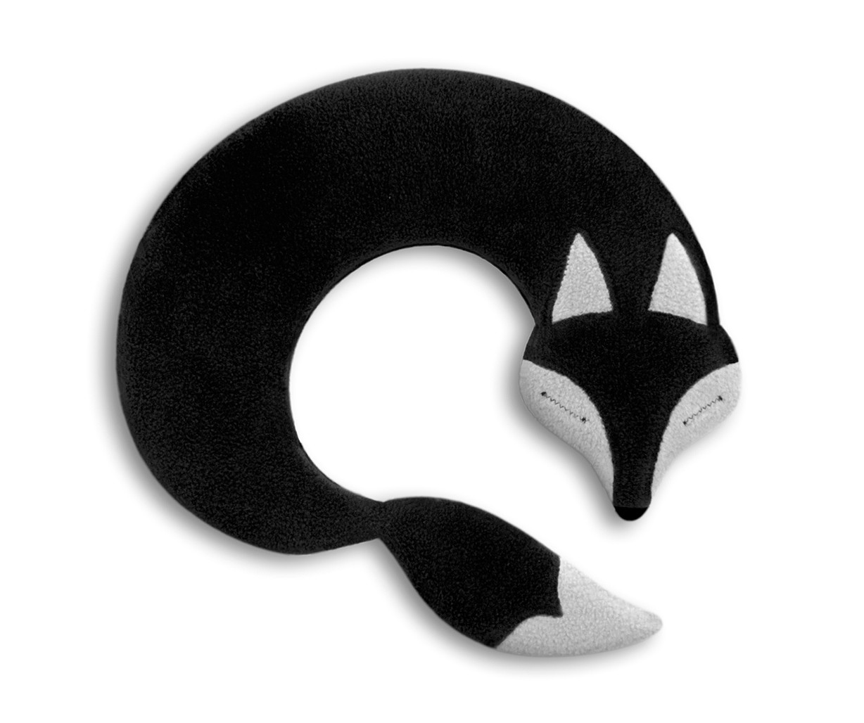 Noah The Black Fox Unscented Heatable Neck Warmer Pillow Heat Treats