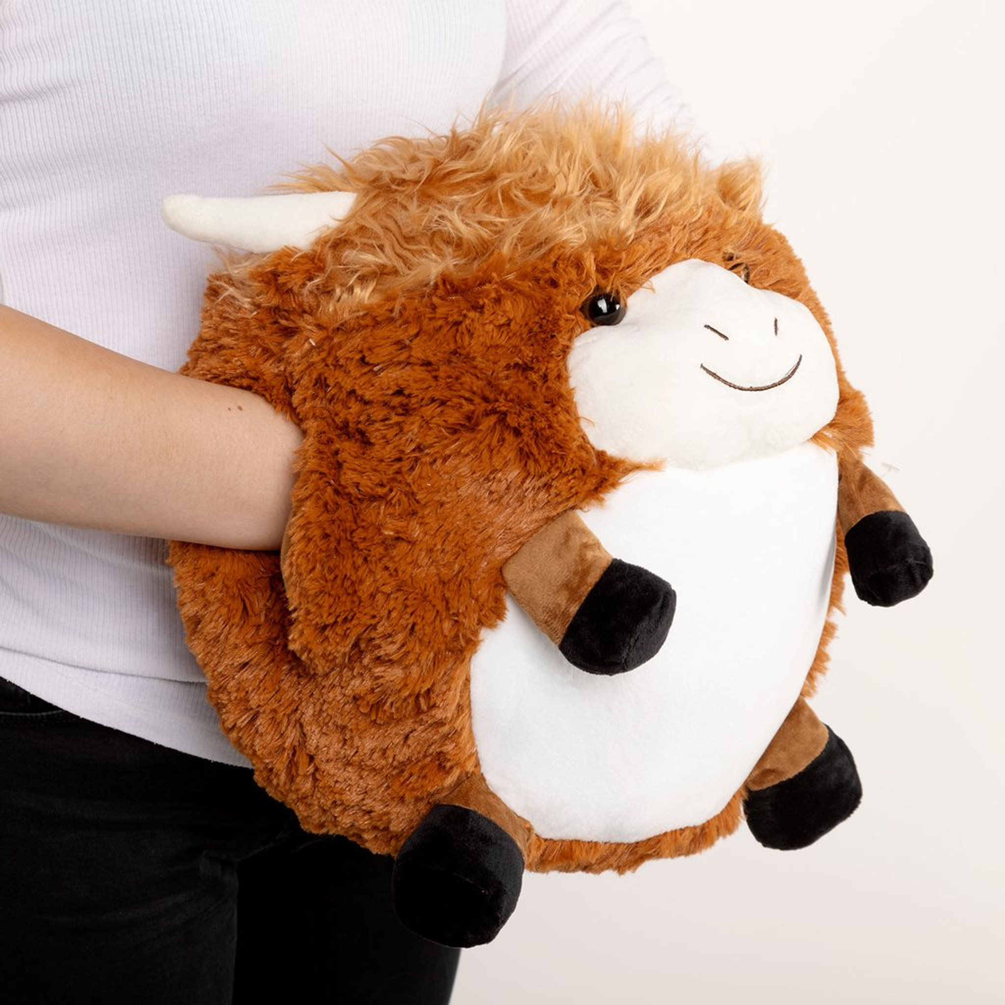 highland cow slippers