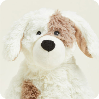 Puppy Cozy Plush Microwavable Toy