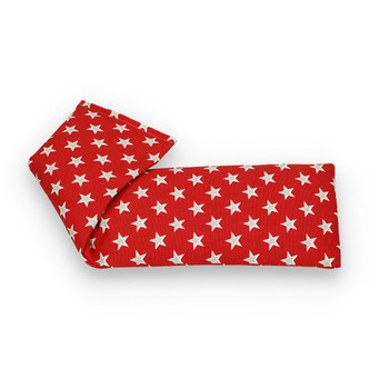 Red Multi Stars 100% Natural Cotton Wheat Bag