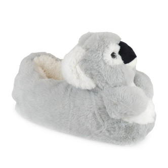 Fuzzy Bear Design Novelty Slippers