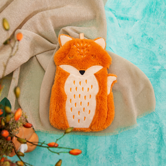 Finley Fox Novelty Cover Hot Water Bottle