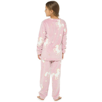 Unicorns Glow In The Dark Fleece Twosie