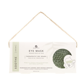 Aroma Home Cold Therapy Gel Beads Eye Mask: Green