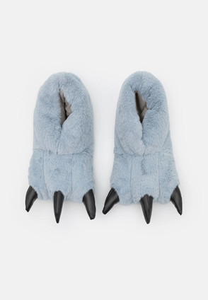 Boys 3D Monster Feet WIth Fur Slippers | Heat Treats