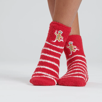 Loungeable Gingerbread Man Gift Boxed Slipper Socks