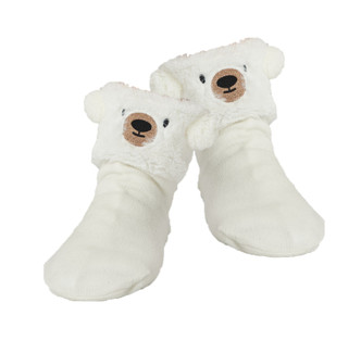 Polar Bear Fluffy Novelty Slipper Socks