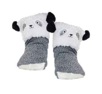 Panda Bear Fluffy Novelty Slipper Socks