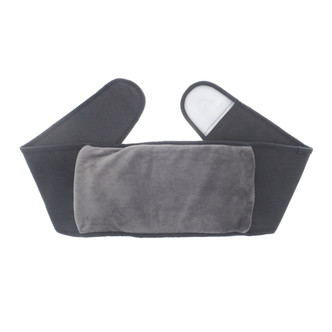 Plain Charcoal Fleece Hot Water Bottle Body Wrap