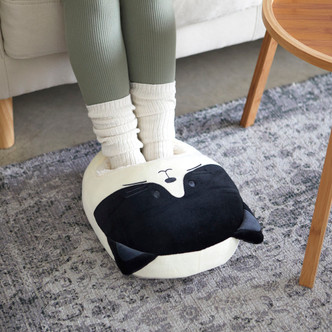 Felix! Black Cat Fleece Sherpa Lined Foot Muff