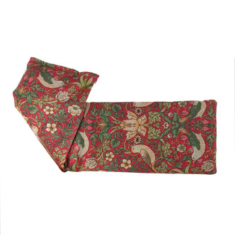 Red Strawberry Thief Cotton Wheat Bag: