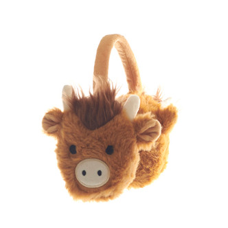 Harris Highland Cow Heatable Ear Muffs Harris Highland Cow Heatable Ear Muffs