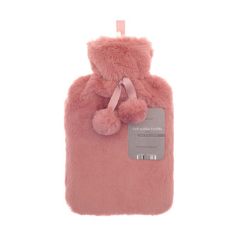 Sherbet Luxe Faux Fur 2L Hot Water Bottle