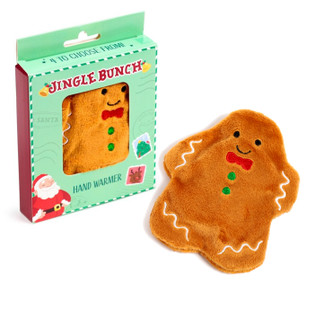 Gingerbread Man Reusable Gel Pack Hand Warmer 