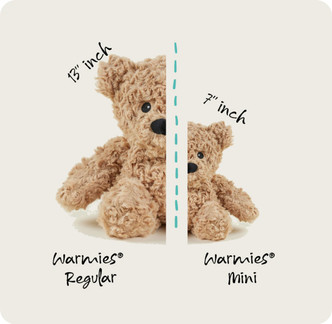 Brown Bear MINI Cozy Plush Microwavable Toy