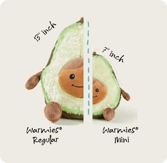 Avocado MINI Cozy Plush Microwavable Toy
